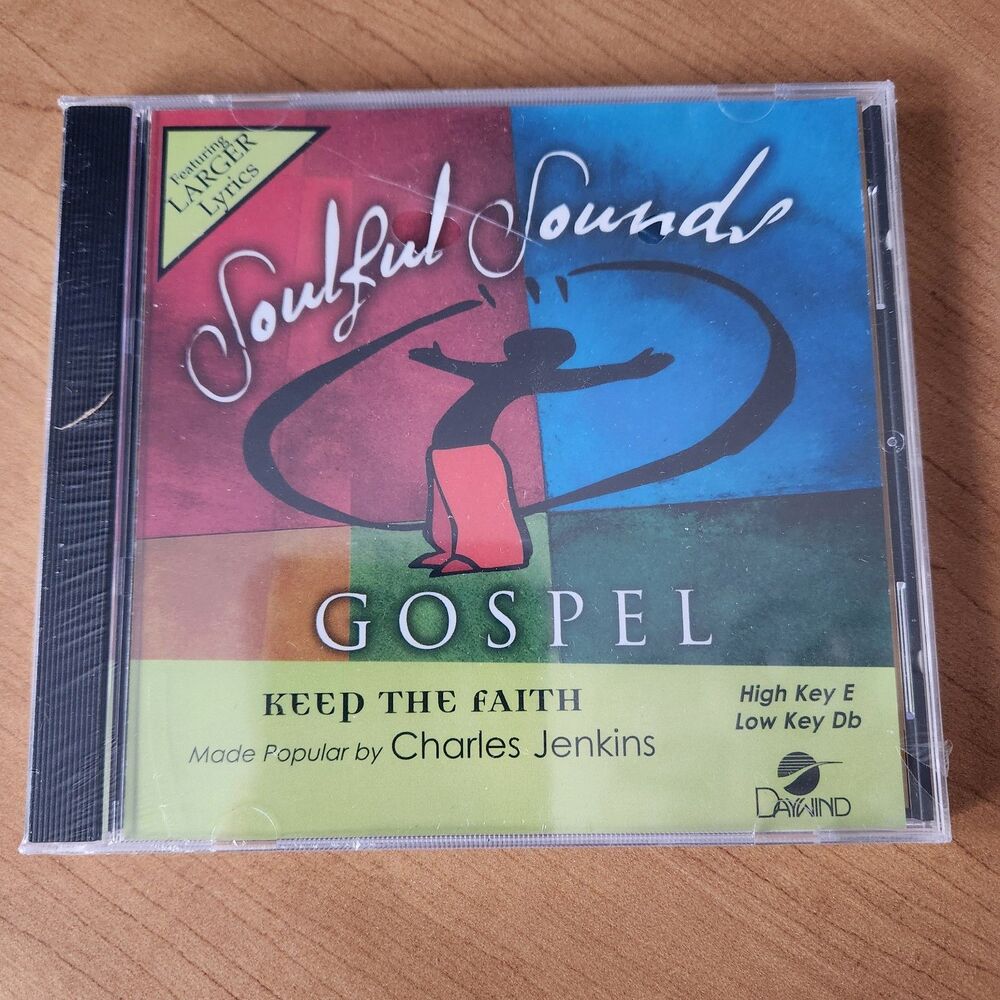 Keep the Faith Charles Jenkins CD Soulful Sounds Gospel Music New Day Christian